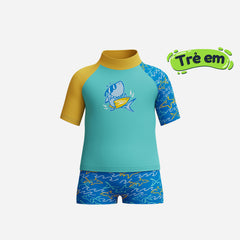 Đồ Bơi Hai Mảnh Bé Trai Speedo Digital Short Sleeve - Nhiều Màu - Supersports Vietnam