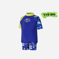 Boys' Speedo Digital Rashguard - Blue