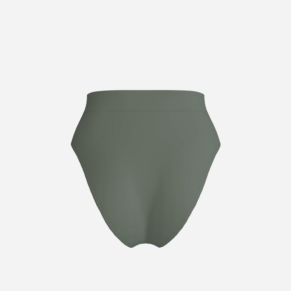 Quần Bơi Nữ Speedo Solid Hi Waist - Xanh Lá - Supersports Vietnam