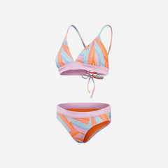 Women's Speedo Printed Banded Triangle Bikini - Pink