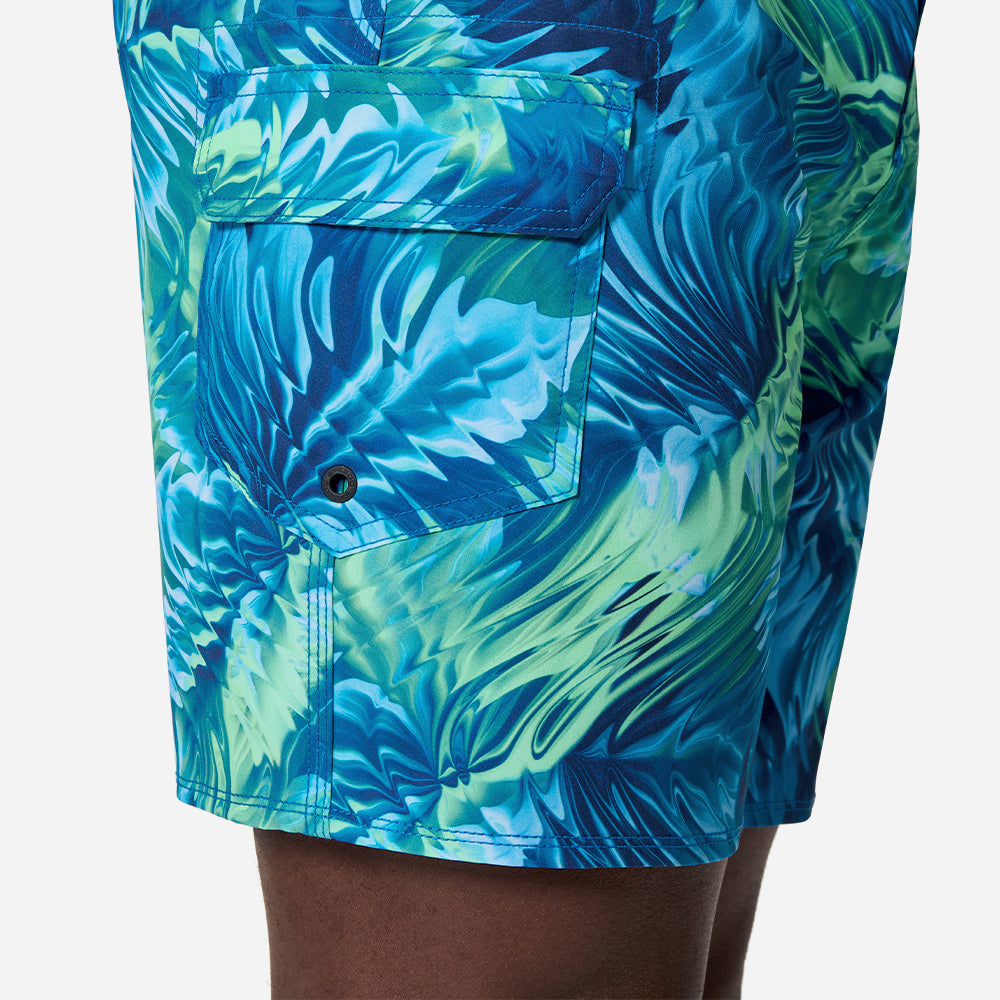 Quần Bơi Nam Speedo Print Lookout 18" - Xanh Dương - Supersports Vietnam