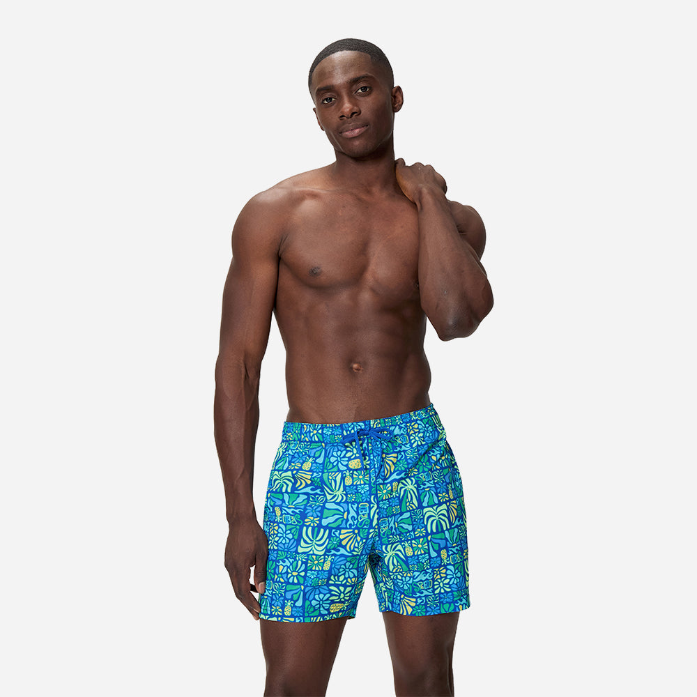 Quần Bơi Nam Speedo Print Redondo Edge Volley 16