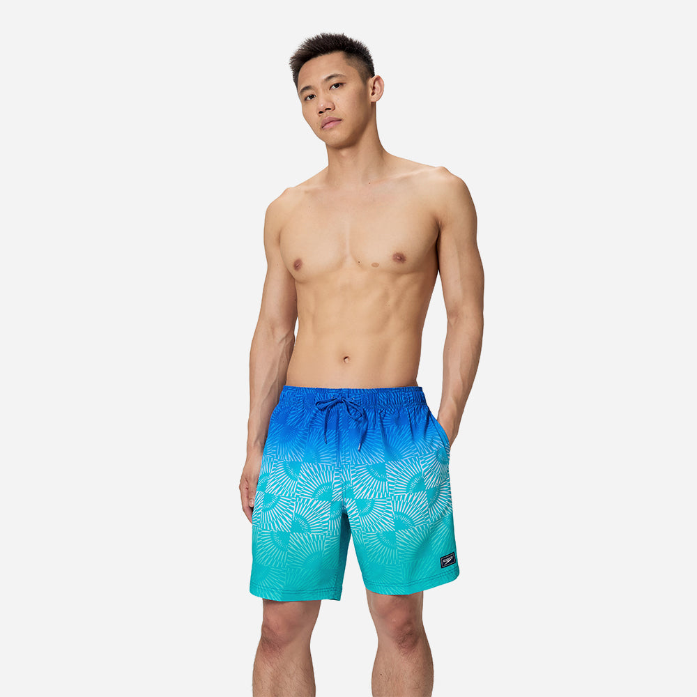 Quần Bơi Nam Speedo Print Redondo Edge Volley 18