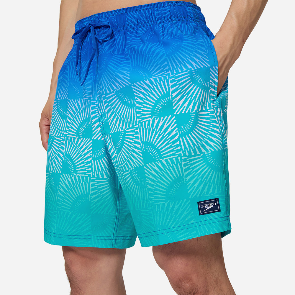 Quần Bơi Nam Speedo Print Redondo Edge Volley 18