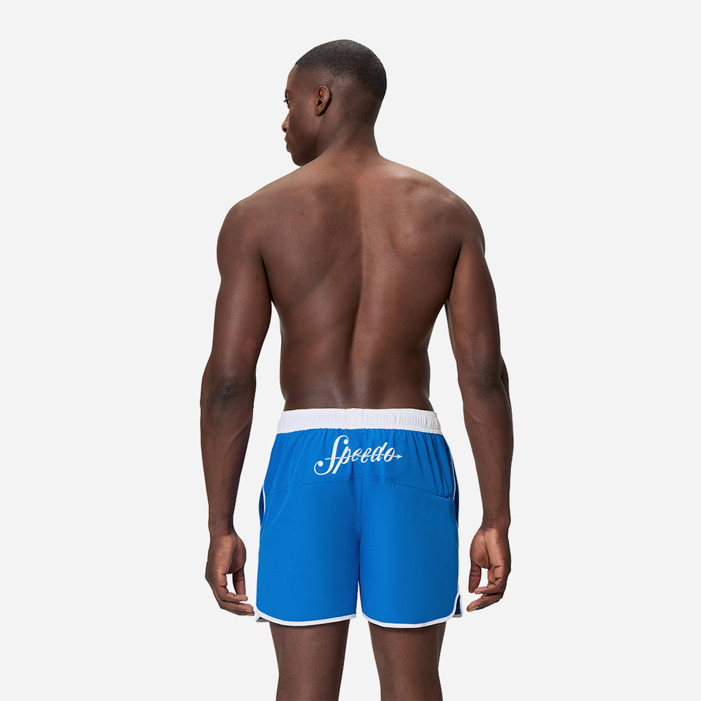 Quần Bơi Nam Speedo Solid Logo 16 Inch - Xanh Dương - Supersports Vietnam