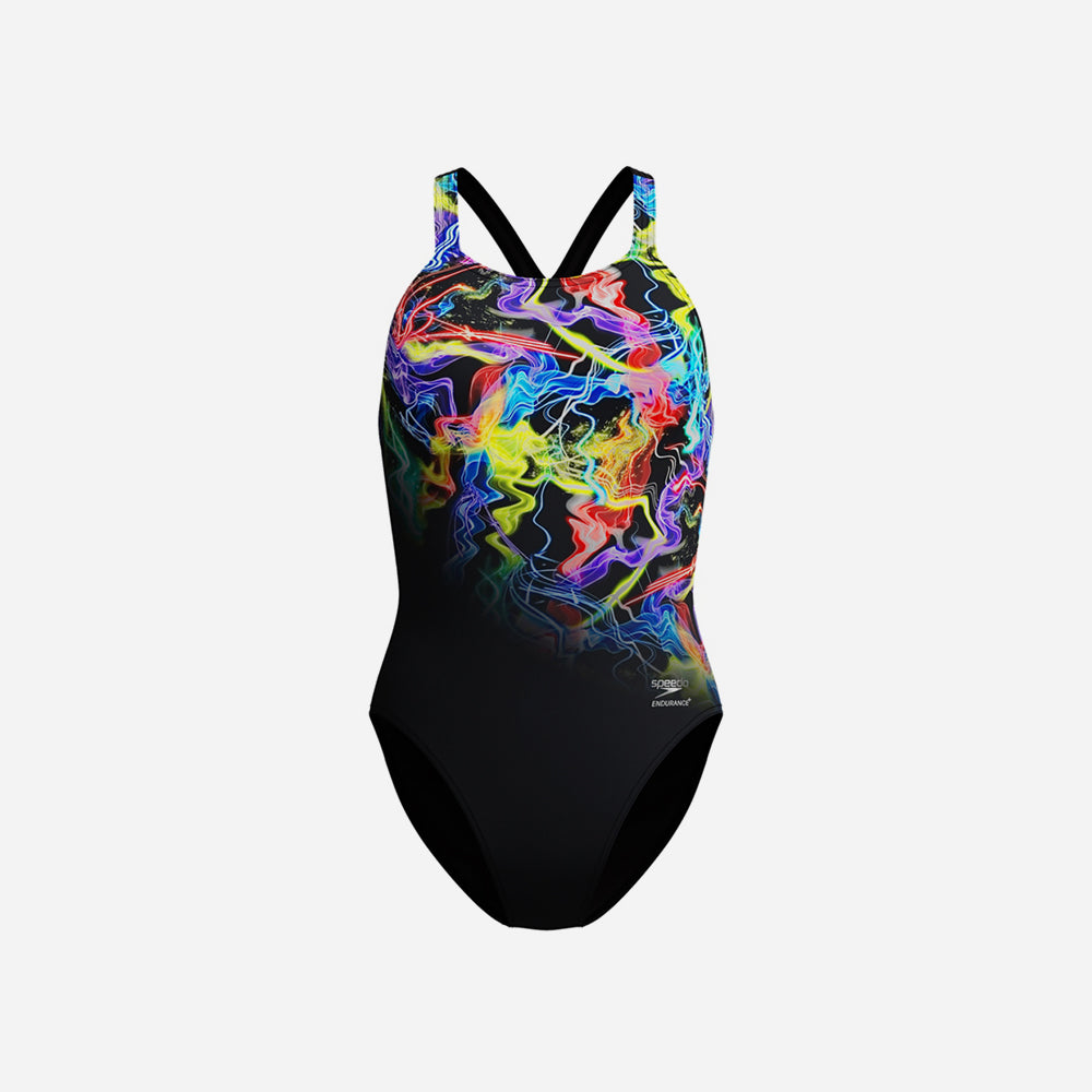 Đồ Bơi Một Mảnh Nữ Speedo Fl Placement Printed Powerback - Nhiều Màu - Supersports Vietnam