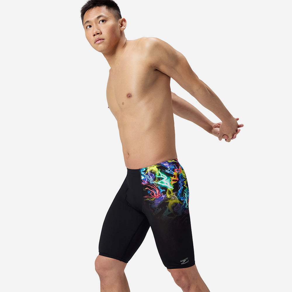 Quần Bơi Nam Speedo Ml Placement Printed - Đen - Supersports Vietnam