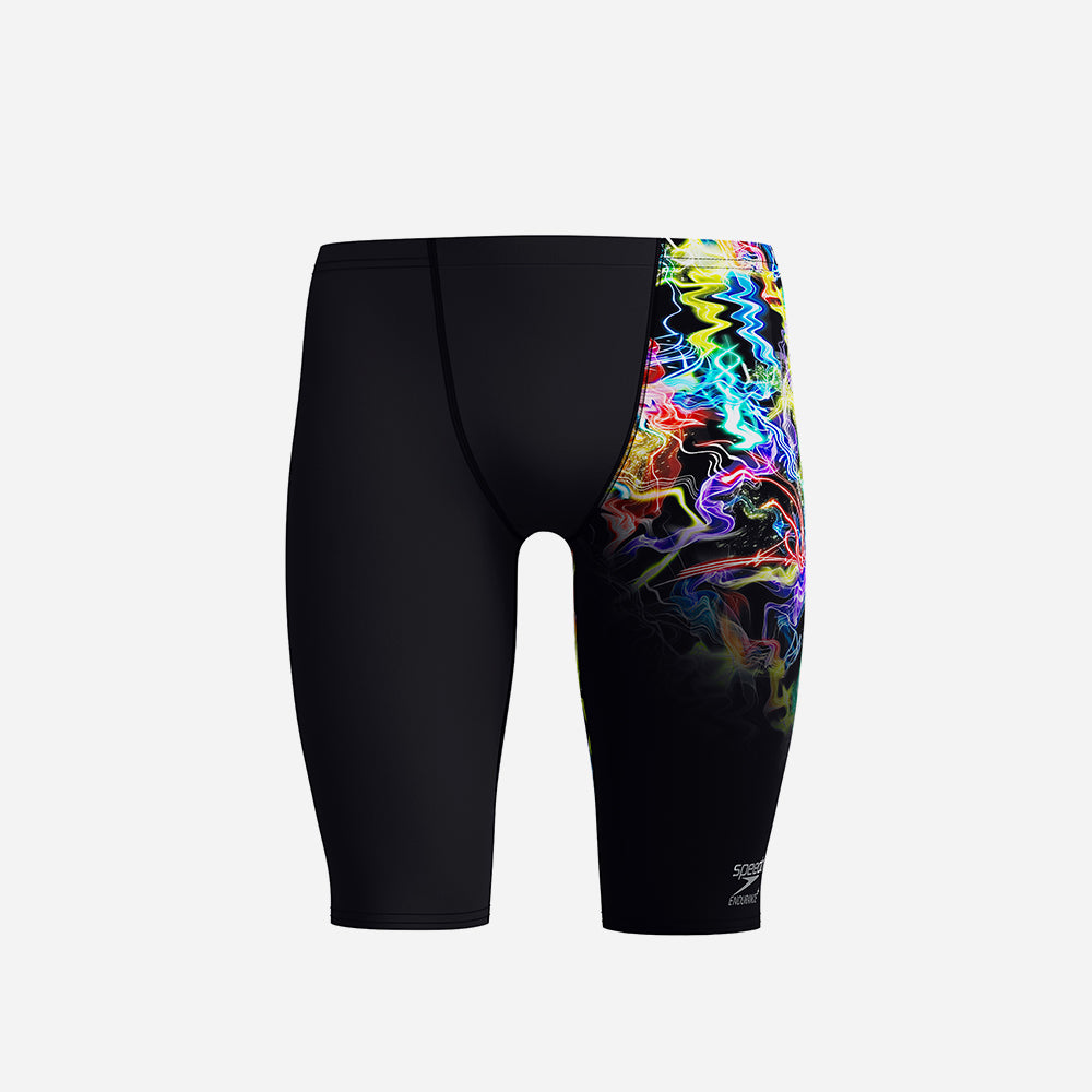 Quần Bơi Nam Speedo Ml Placement Printed - Đen - Supersports Vietnam