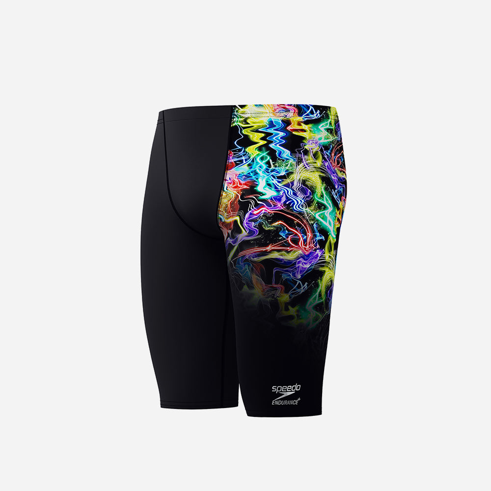 Quần Bơi Nam Speedo Ml Placement Printed - Đen - Supersports Vietnam