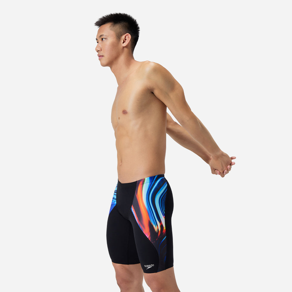 Quần Bơi Nam Speedo Allover Digital V-Cut - Đen - Supersports Vietnam