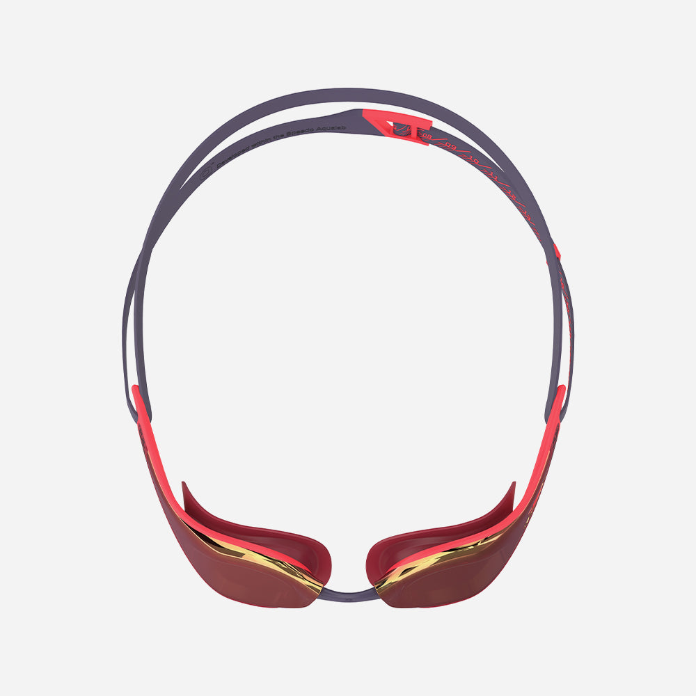 Kính Bơi Speedo Fastskin Pure Focus Mirrored (Asia Fit) - Đỏ - Supersports Vietnam