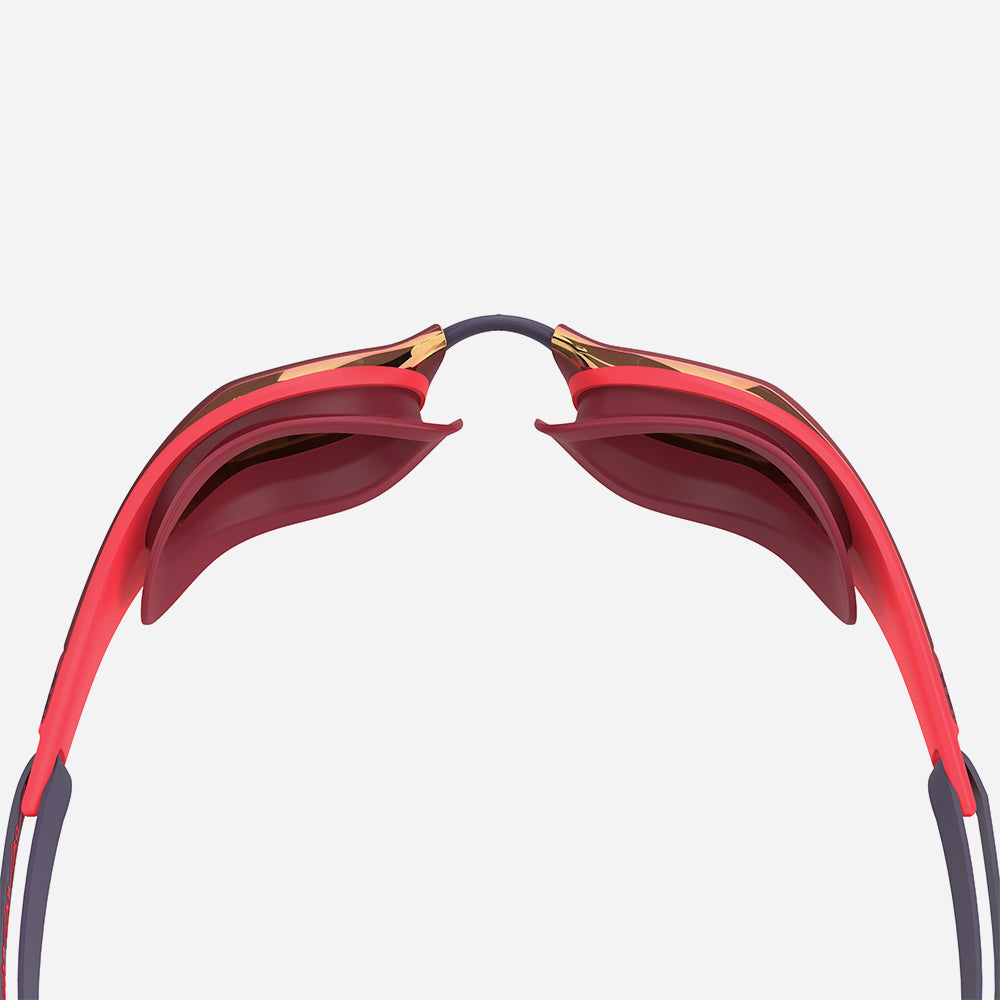 Kính Bơi Speedo Fastskin Pure Focus Mirrored (Asia Fit) - Đỏ - Supersports Vietnam