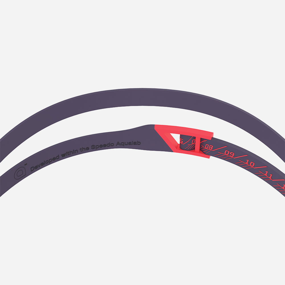 Kính Bơi Speedo Fastskin Pure Focus Mirrored (Asia Fit) - Đỏ - Supersports Vietnam
