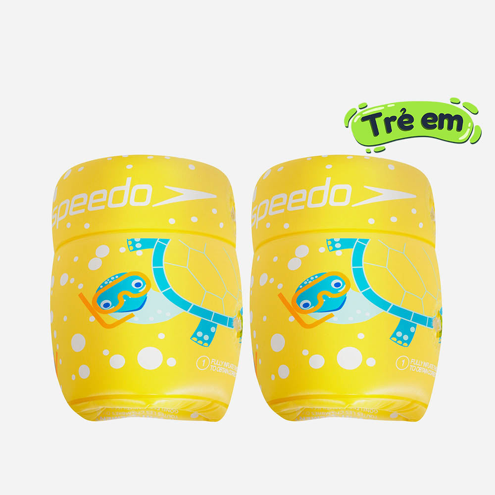 Phao Tay Trẻ Em Speedo Printed Roll Up Armbands Iu Yellow/Blue - Supersports Vietnam