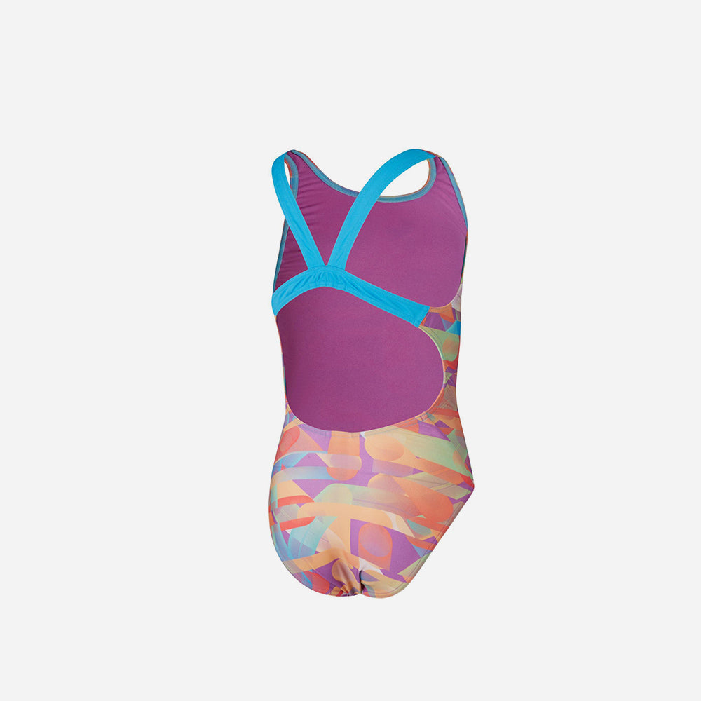 Đồ Bơi Một Mảnh Bé Gái Speedo Digital Allover - Hồng - Supersports Vietnam