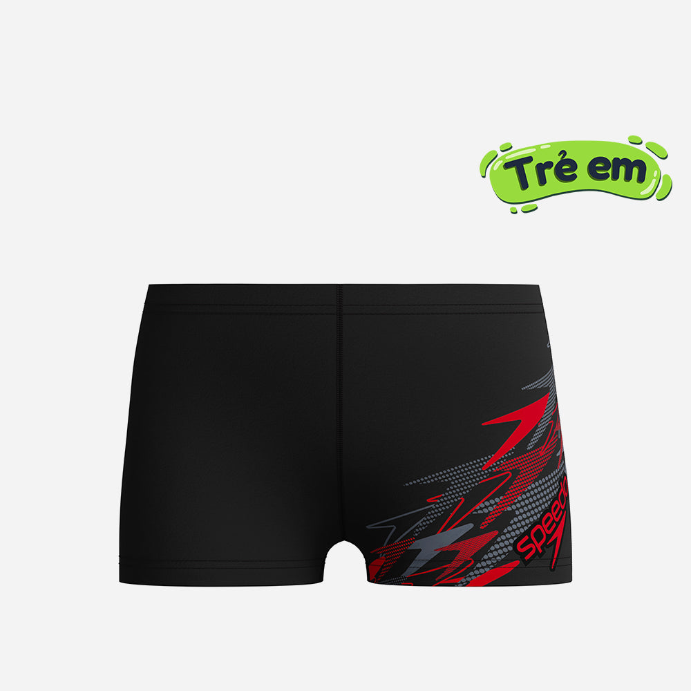 Quần Bơi Bé Trai Speedo Medley Logo - Đen - Supersports Vietnam