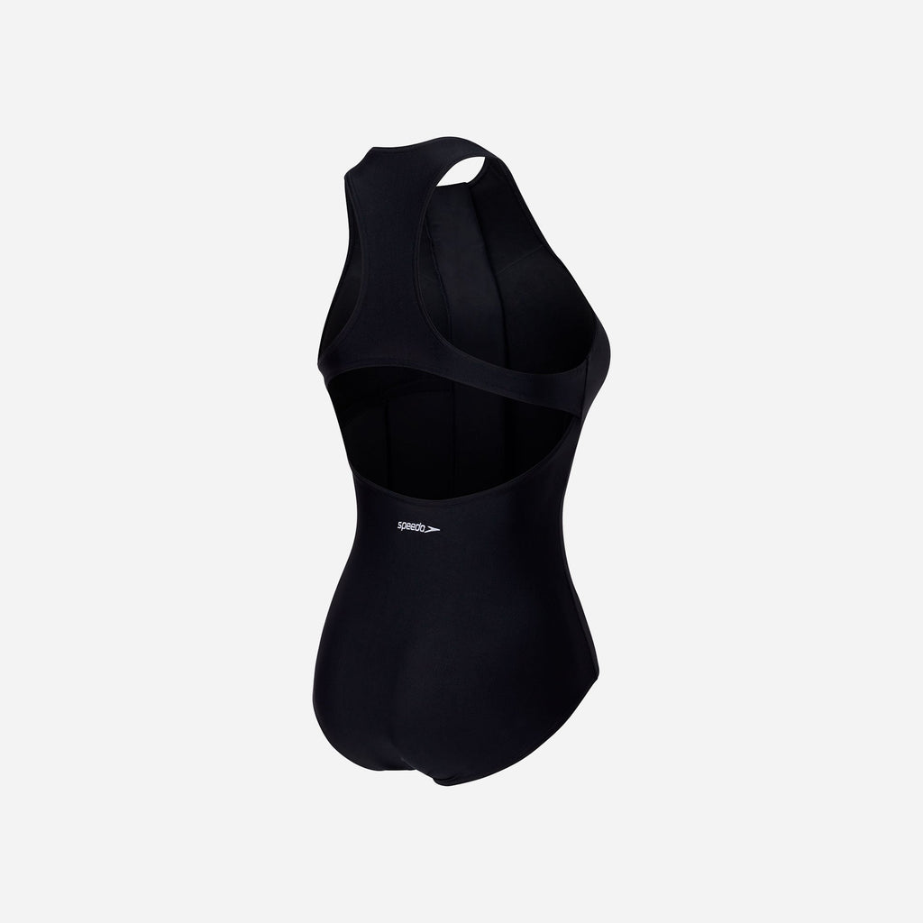 Đồ Bơi Một Mảnh Nữ Speedo Jetsetter Rib Hydrasuit - Đen - Supersports Vietnam