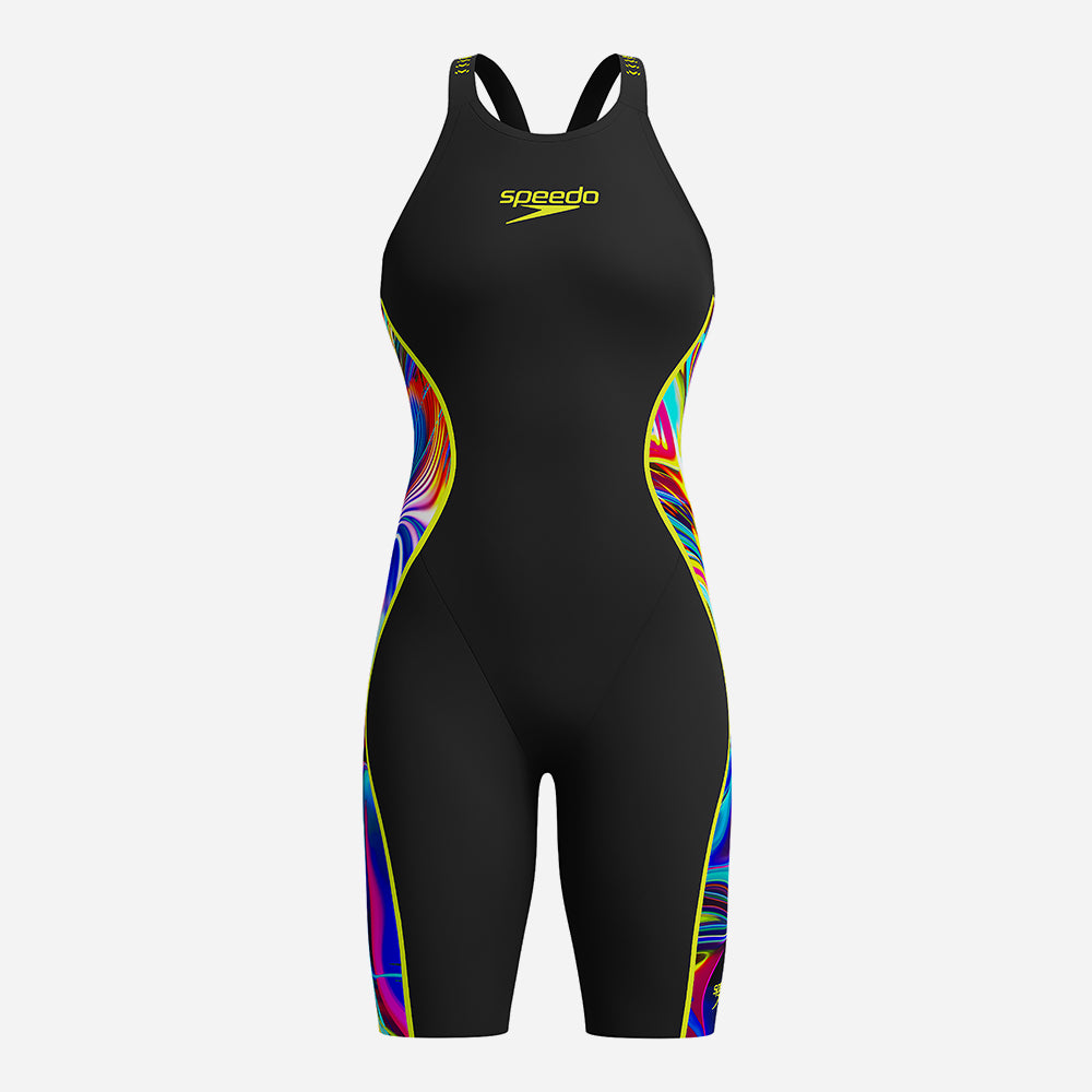 Đồ Bơi Một Mảnh Nữ Speedo Fastskin LZR Intent 2.0 Closedback Kneeskin - Đen - Supersports Vietnam