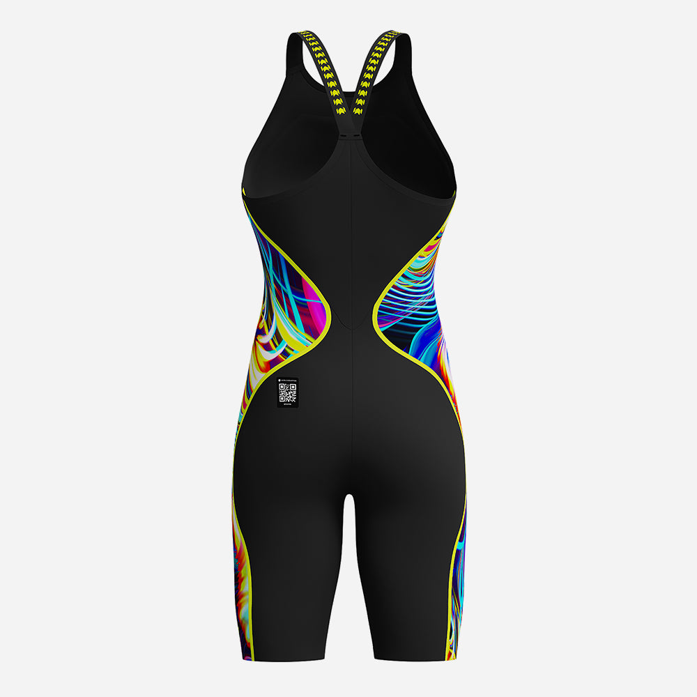 Đồ Bơi Một Mảnh Nữ Speedo Fastskin LZR Intent 2.0 Closedback Kneeskin - Đen - Supersports Vietnam