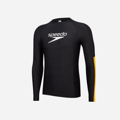 Men's Speedo Sun Protection Rashguard - Black