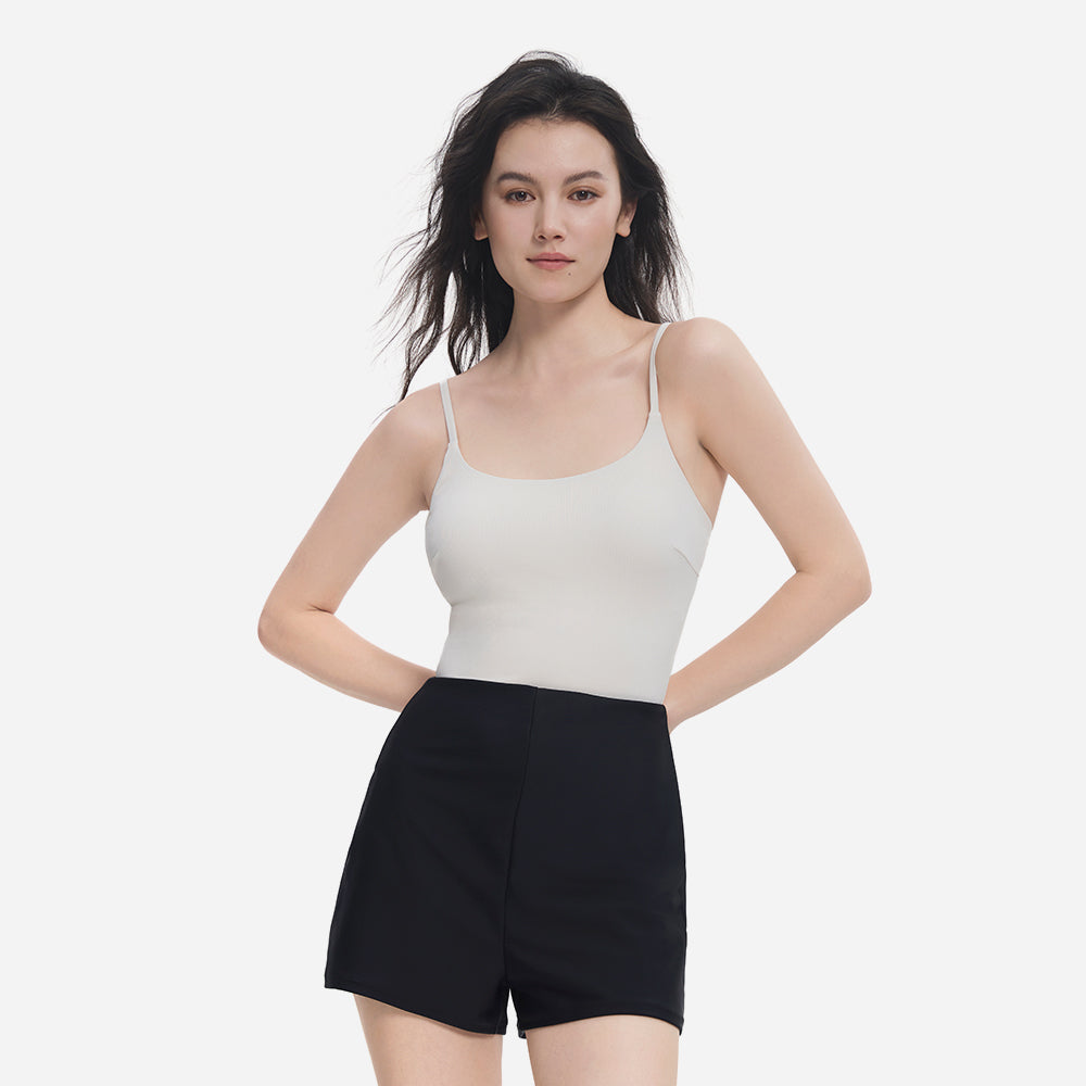 Đồ Bơi Một Mảnh Nữ Speedo Female Story Rib Shaping Single Stripe - Trắng - Supersports Vietnam