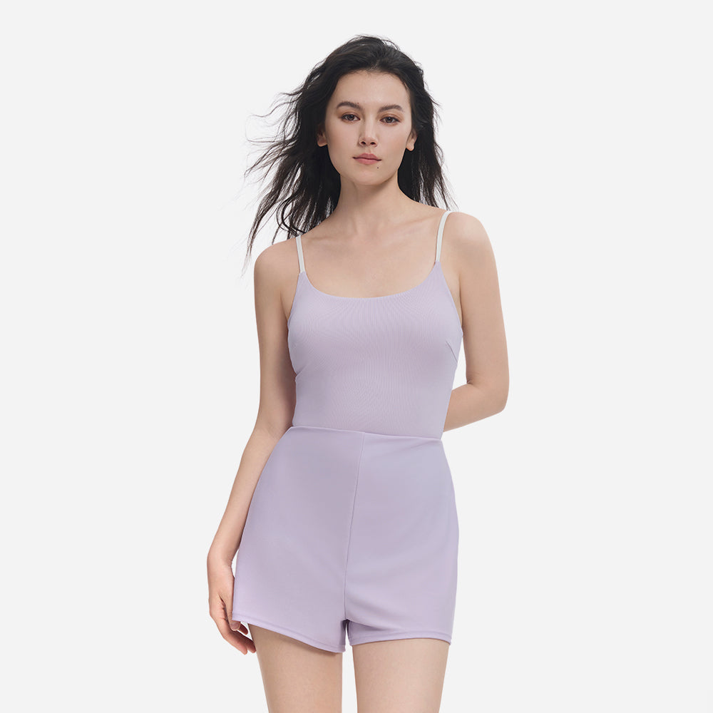 Đồ Bơi Một Mảnh Nữ Speedo Female Story Rib Shaping Single Stripe - Tím - Supersports Vietnam
