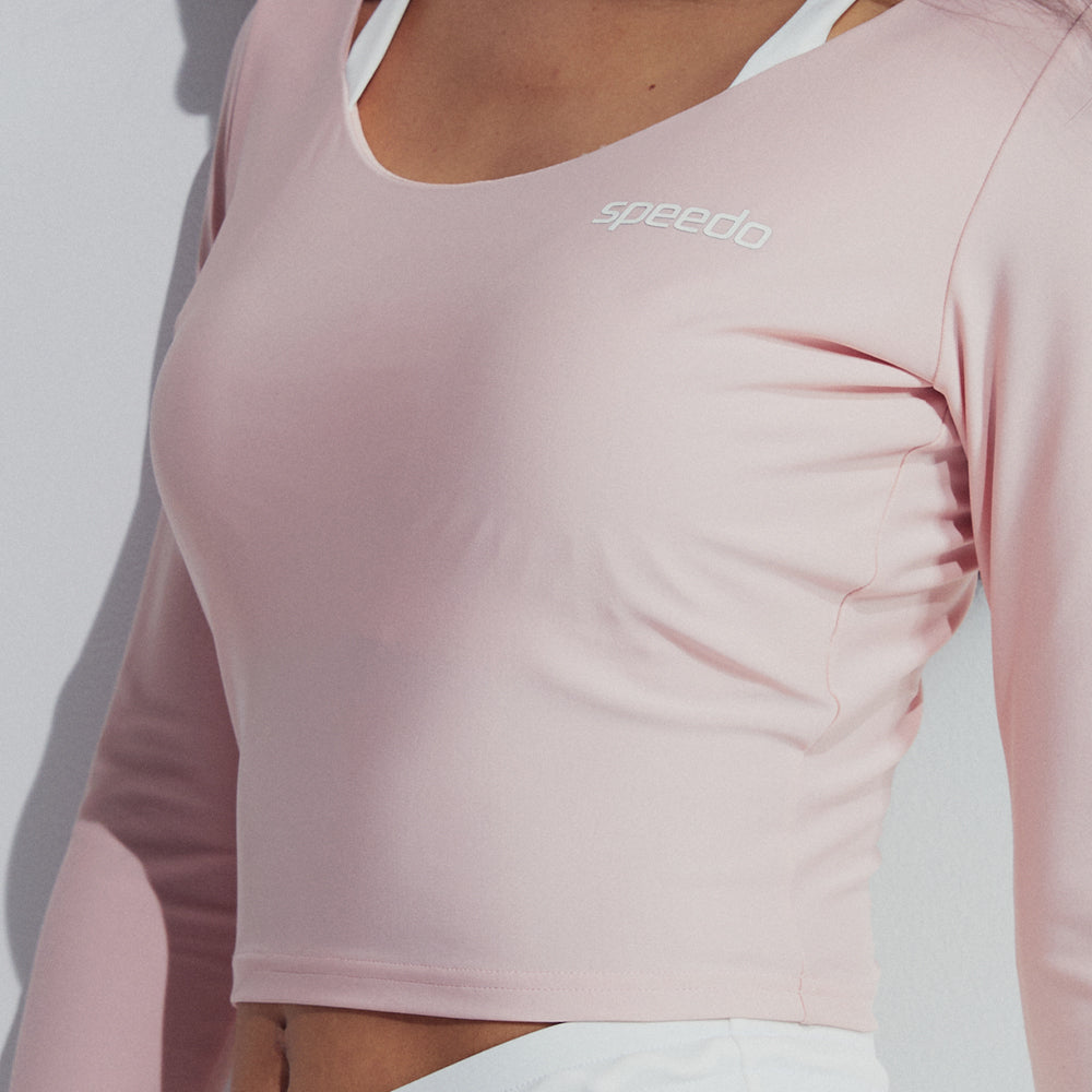 Áo Bơi Nữ Speedo Sun Protection - Hồng - Supersports Vietnam