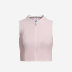 Áo Bơi Nữ Speedo Sun Protection Crop Zip - Hồng - Supersports Vietnam