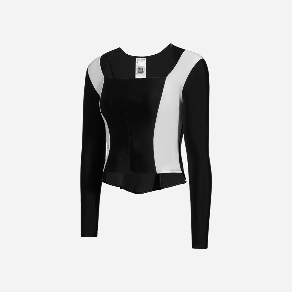 Áo Bơi Nữ Speedo Sun Protection - Đen - Supersports Vietnam