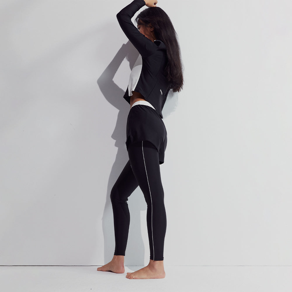 Áo Bơi Nữ Speedo Sun Protection - Đen - Supersports Vietnam