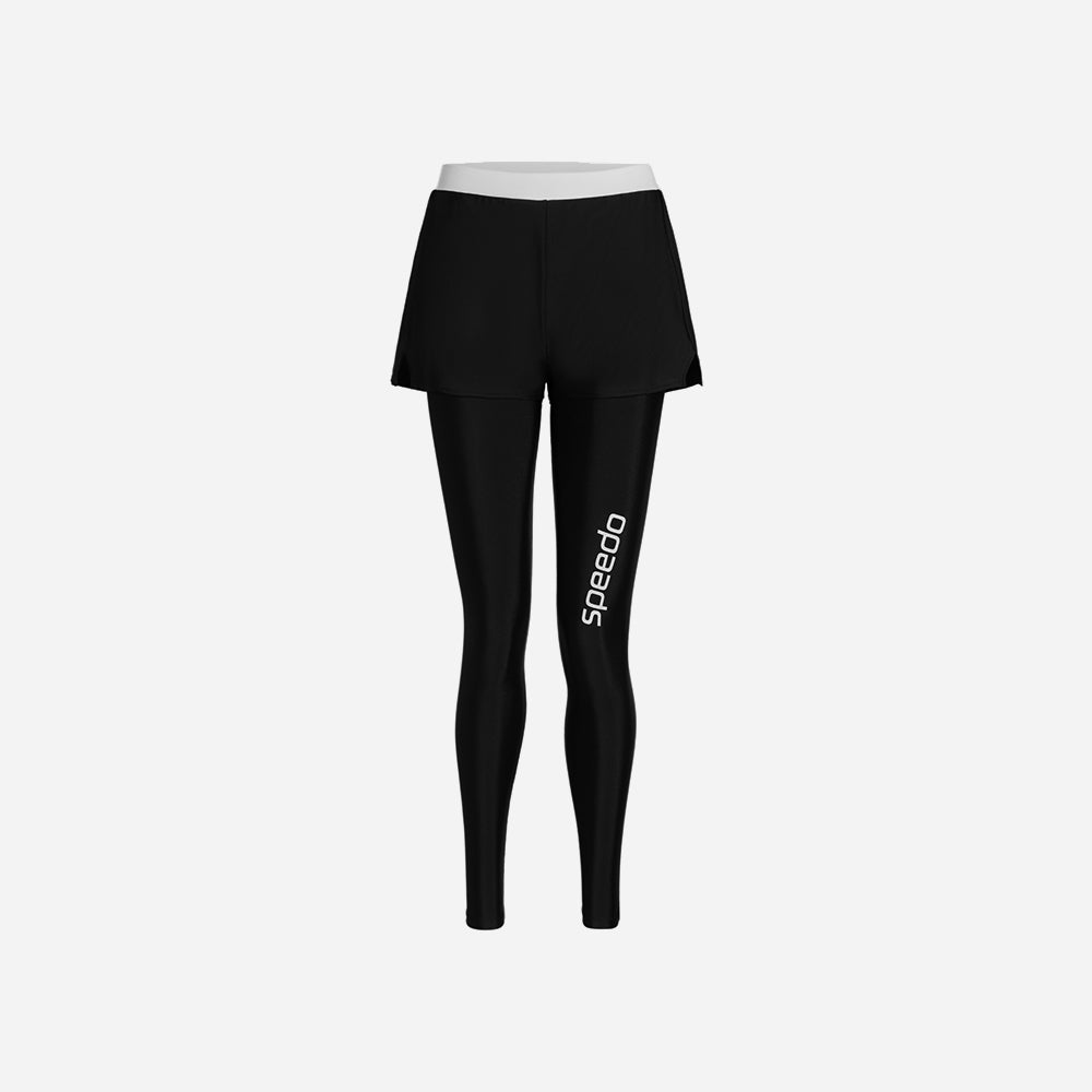 Quần Bơi Nữ Speedo Sun Protection 2-In-1 - Đen - Supersports Vietnam