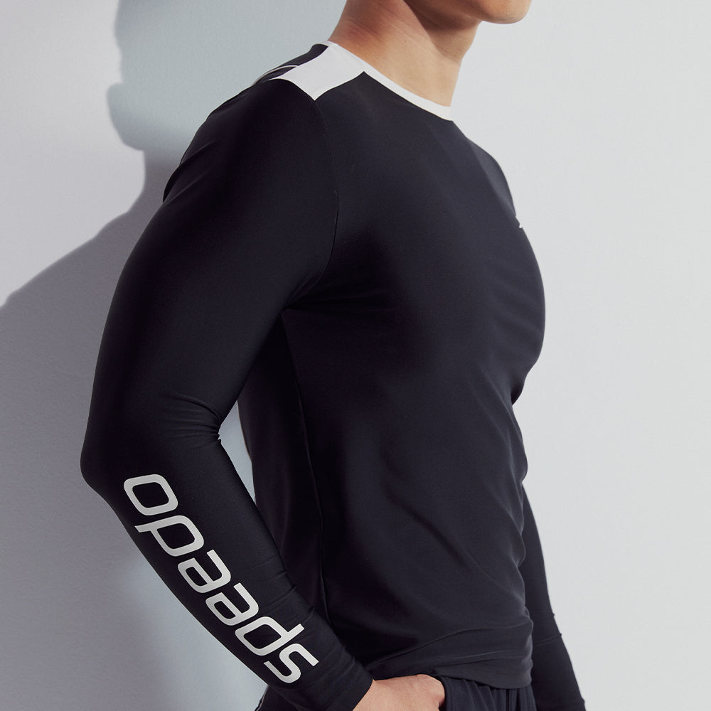 Áo Bơi Nam Speedo Sun Protection - Đen - Supersports Vietnam