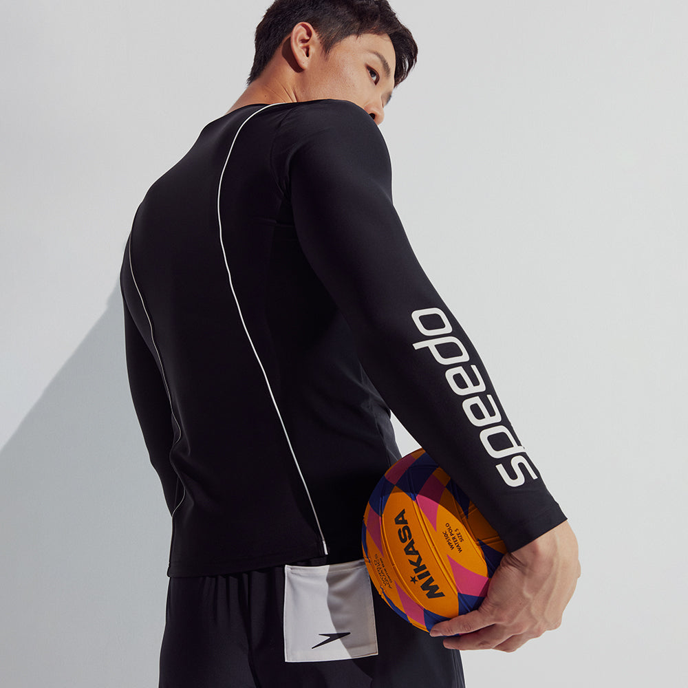 Áo Bơi Nam Speedo Sun Protection - Đen - Supersports Vietnam