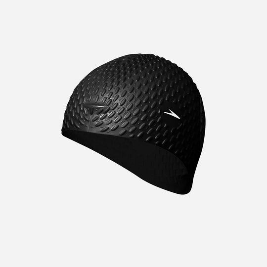 Speedo Bubble Swim Cap - Black