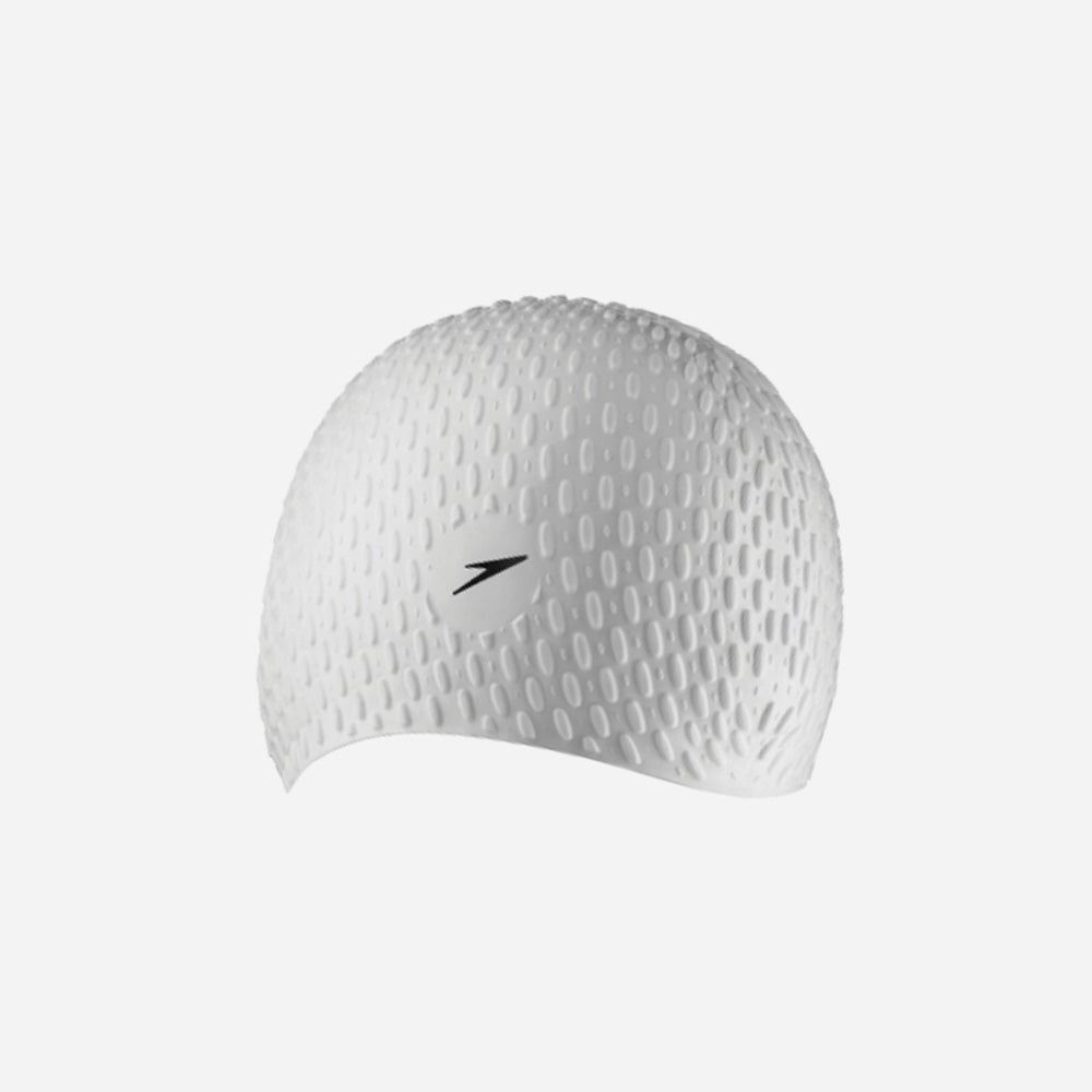 Nón Bơi Người Lớn Speedo Bubble - Trắng - Supersports Vietnam