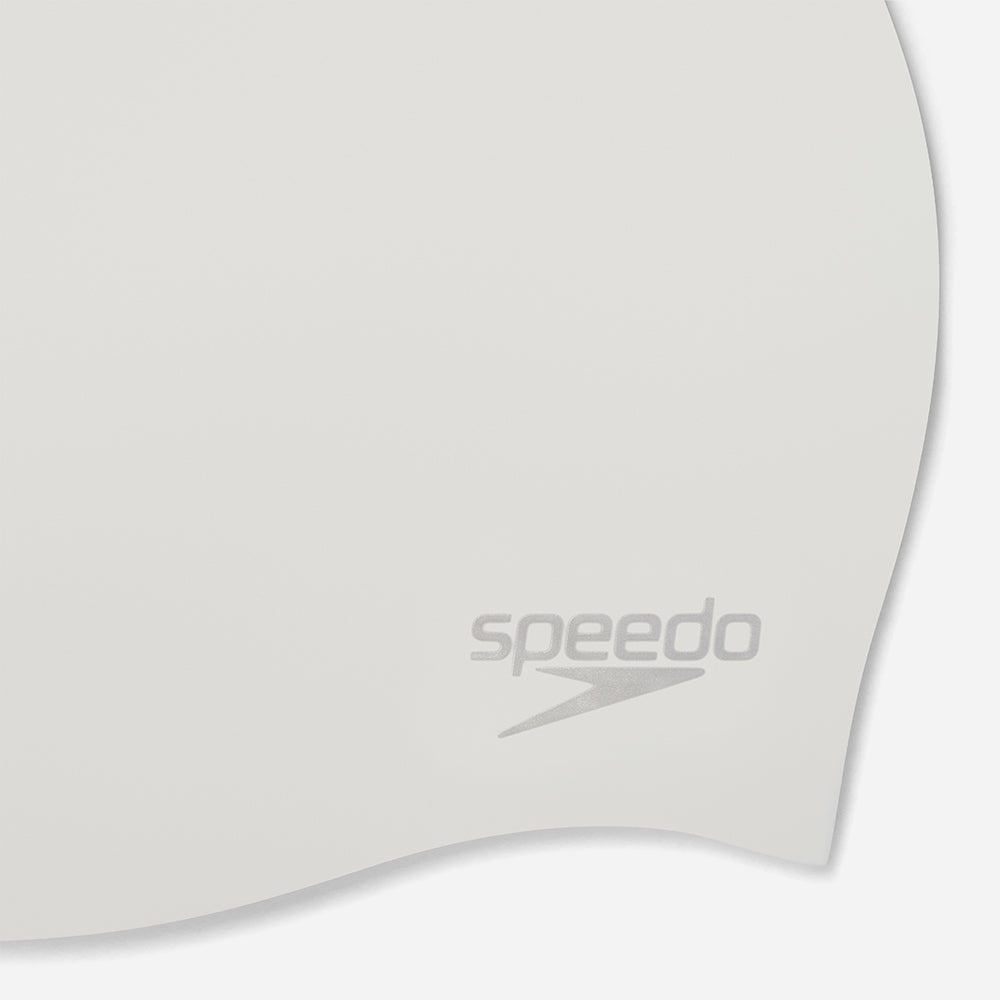 Nón Bơi Speedo Silicone - Trắng - Supersports Vietnam