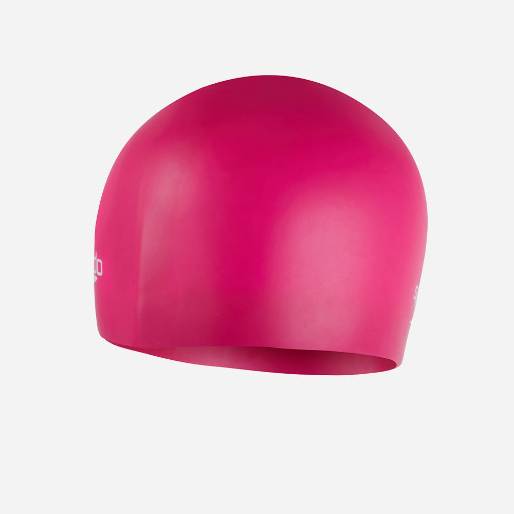Mũ Bơi Speedo Moulded Silicone - Hồng - Supersports Vietnam