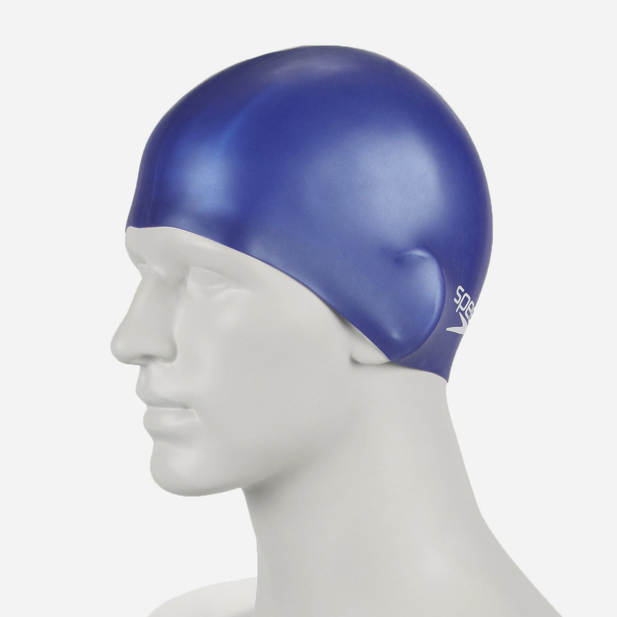 Speedo Junior Silicone Swim Cap - Born In The Water, Latex-Free, Youth Size