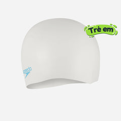 Nón Bơi Trẻ Em Speedo Junior Silicone - Trắng - Supersports Vietnam