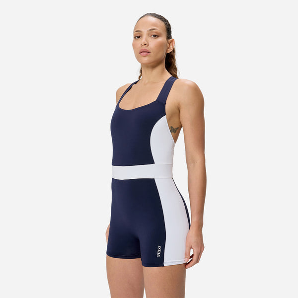 Đồ Bơi Một Mảnh Nữ Speedo Colorblock - Xanh Navy - Supersports Vietnam
