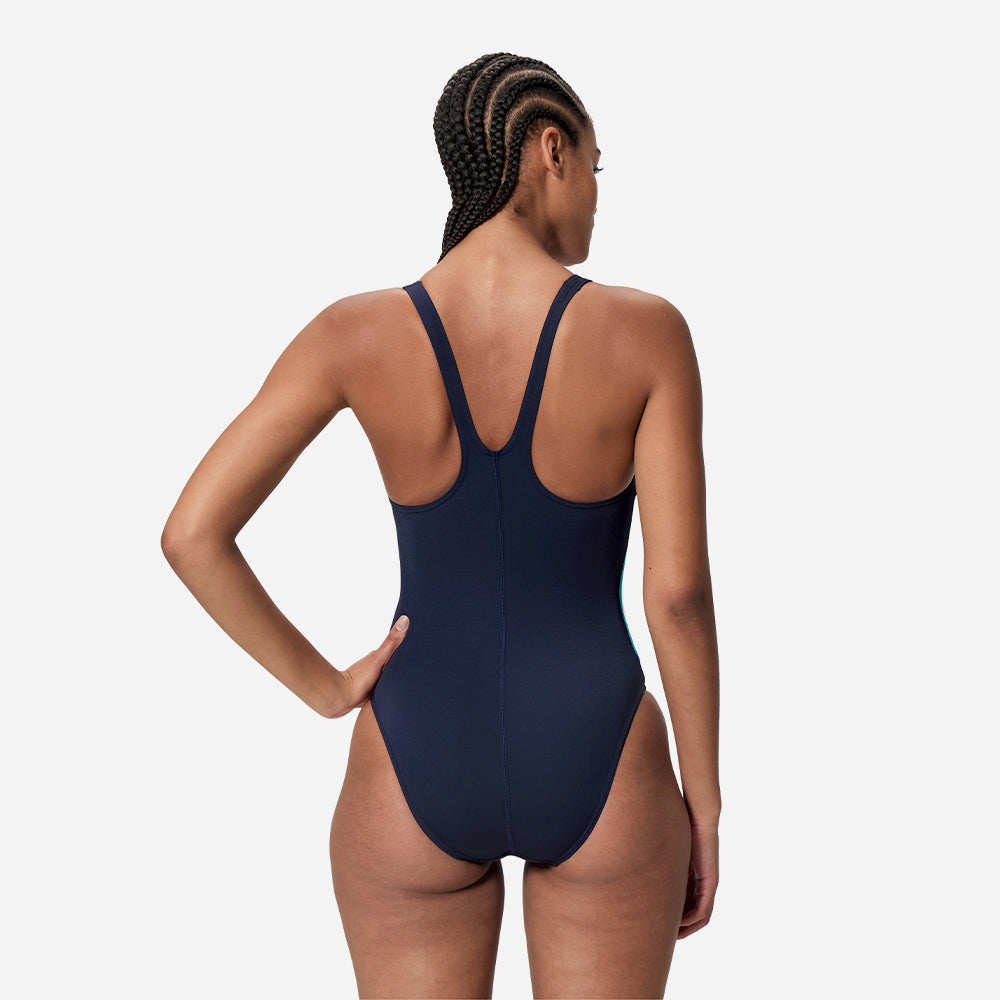 Đồ Bơi Một Mảnh Nữ Speedo Hyperboom Butterfly Back - Xanh Navy - Supersports Vietnam