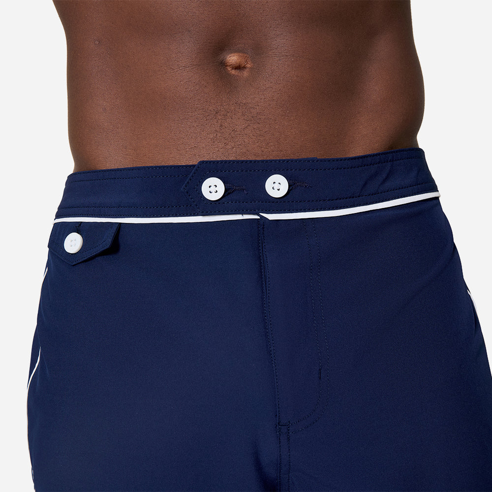 Quần Bơi Nam Speedo Solid Volley 16 Inch - Xanh Navy - Supersports Vietnam