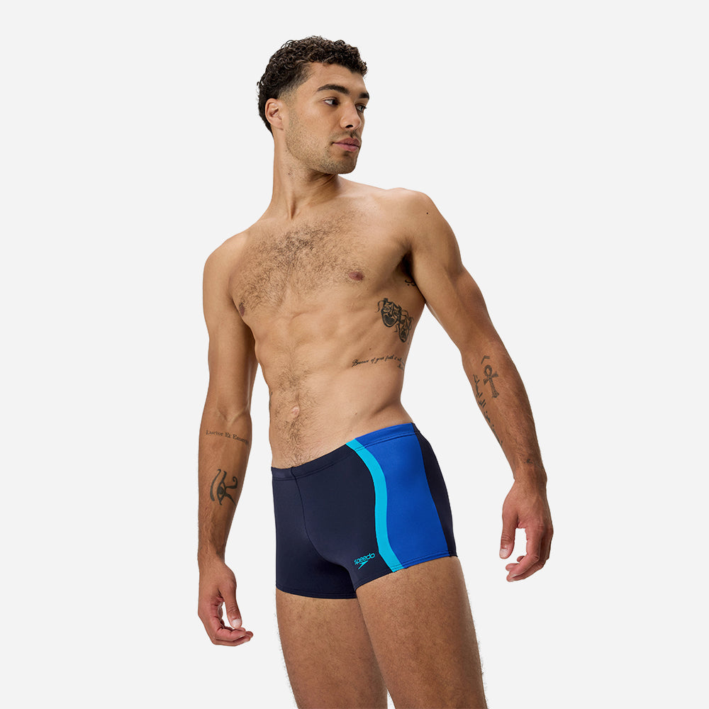 Quần Bơi Nam Speedo Solid Splice - Xanh Navy - Supersports Vietnam