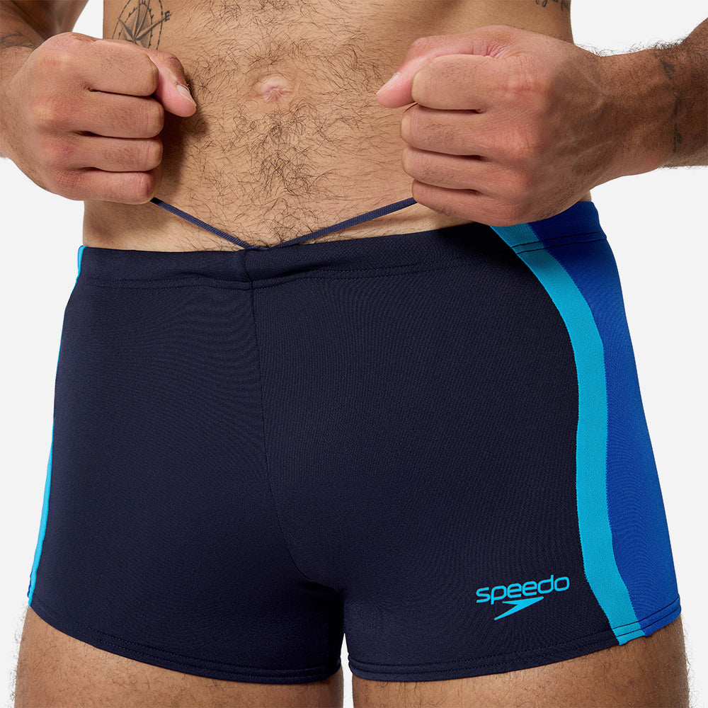 Quần Bơi Nam Speedo Solid Splice - Xanh Navy - Supersports Vietnam