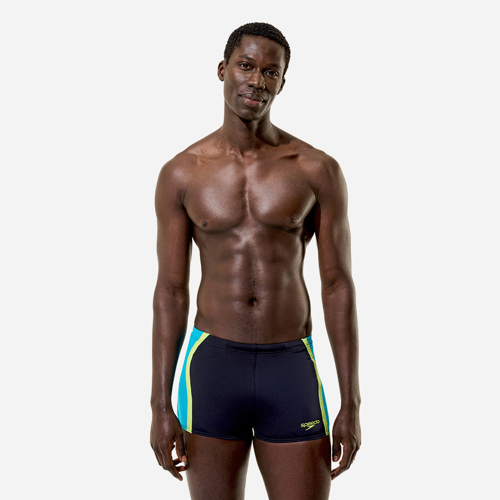 Quần Bơi Nam Speedo Solid Splice - Đen - Supersports Vietnam