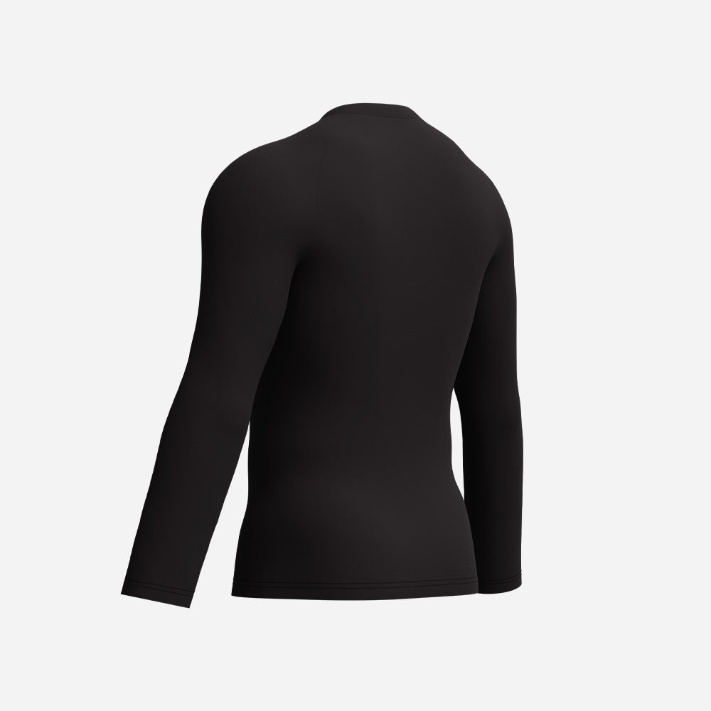 Áo Bơi Chống Nắng Nam Speedo Endurance+ Long Sleeve Logo - Đen - Supersports Vietnam