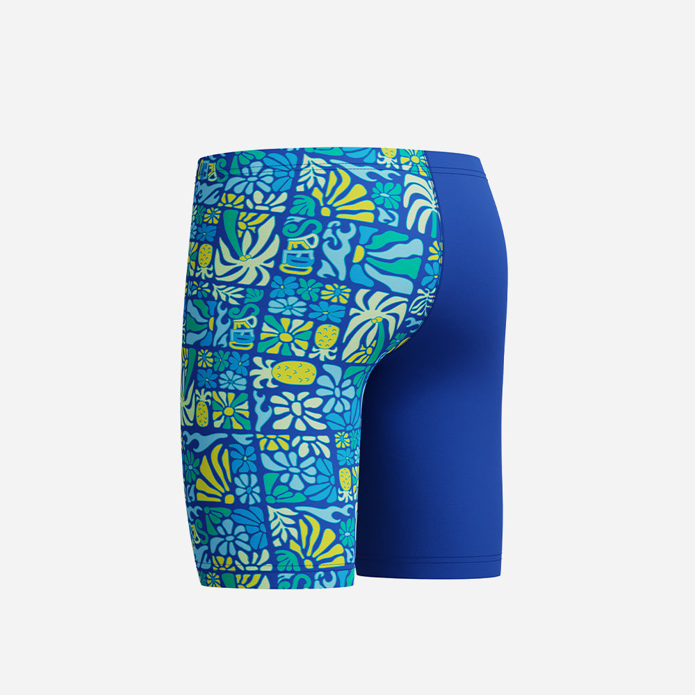 Quần Bơi Bé Trai Speedo Print V-Cut - Xanh Dương - Supersports Vietnam