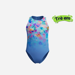 Đồ Bơi Một Mảnh Bé Gái Speedo Print - Xanh Dương - Supersports Vietnam