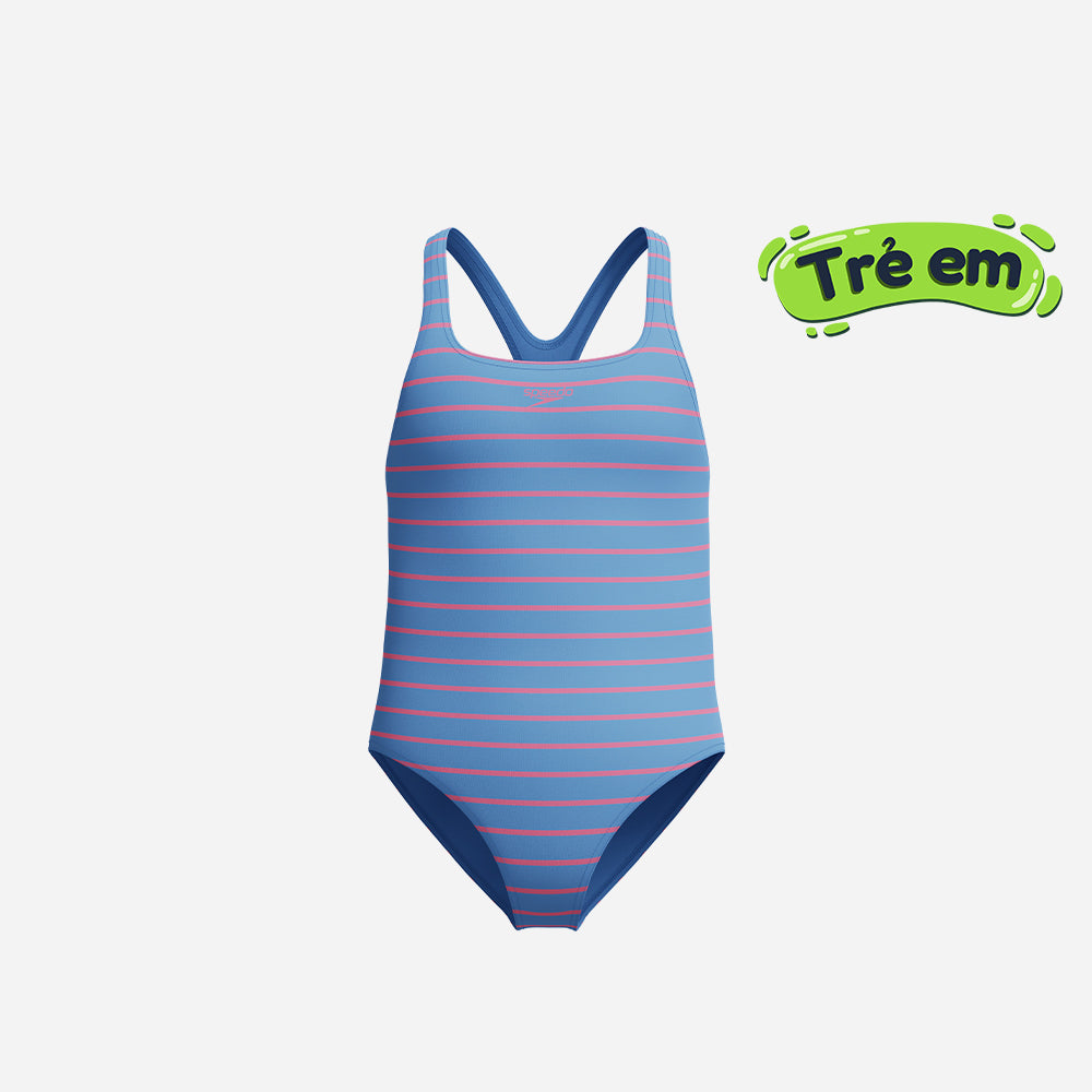 Đồ Bơi Một Mảnh Bé Gái Speedo Print Medalist - Xanh Dương - Supersports Vietnam