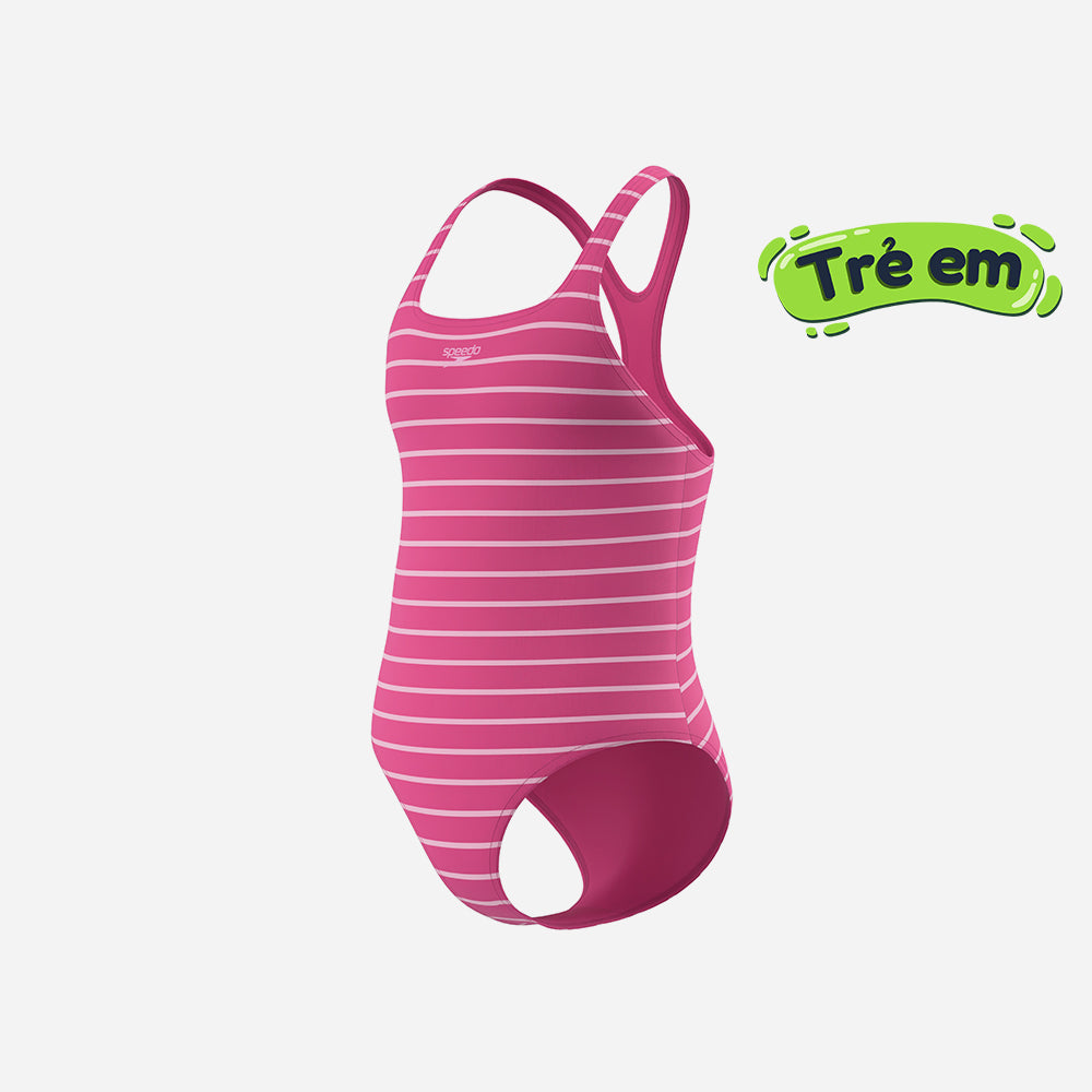 Đồ Bơi Một Mảnh Bé Gái Speedo Print Medalist - Hồng - Supersports Vietnam